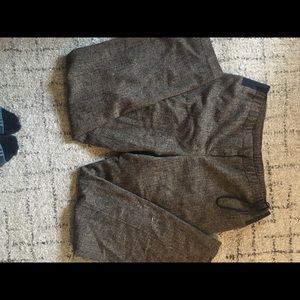 Maternity tweed dress pants